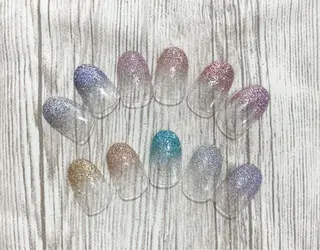 セミロング カラー パーマ ヘアアレンジ メンズ キッズ ネイル マツエク・マツパ アイブロウ Salon Ｋのネイルデザイン