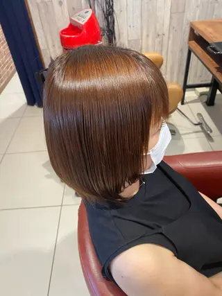 ミディアム 角田 雅行のヘアスタイル