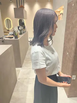 ミディアム カラー DEAN /杉浦大輝のヘアスタイル