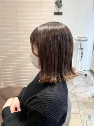 ショート カラー 下池 紗加のヘアスタイル