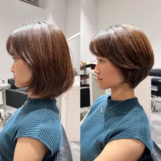 ショート カット/パーマ たるみことりのヘアスタイル