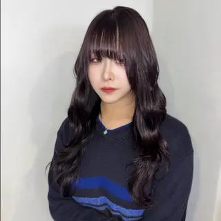 ロング カラー Ren. 🦋デザインカラーのヘアスタイル