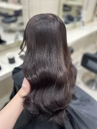 カラー ベージュ・ラベンダー カラー🎀りりのヘアスタイル