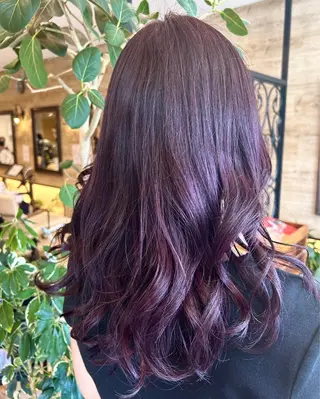 セミロング 🩵岡村 菜々子🩵のヘアスタイル