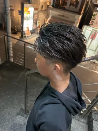ショート ヘアアレンジ メンズ メンズヘア静岡 ✂︎Ryuheiのヘアスタイル