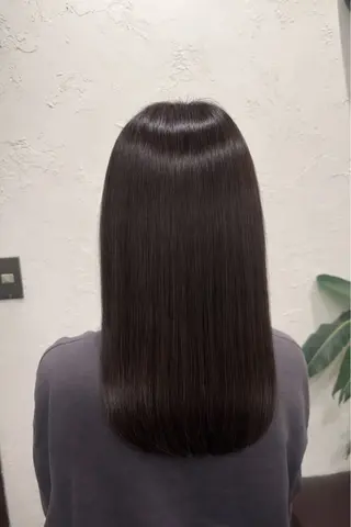 セミロング カラー 平日の夜限定 再現度抜群✨しん✨️のヘアスタイル