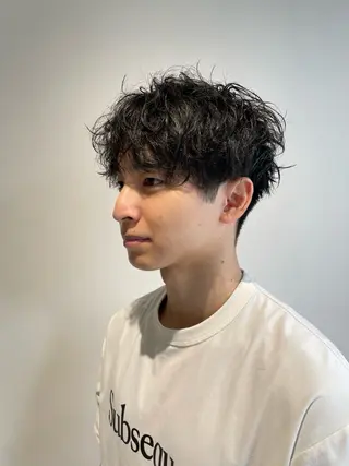 メンズ 本間 かえでのヘアスタイル