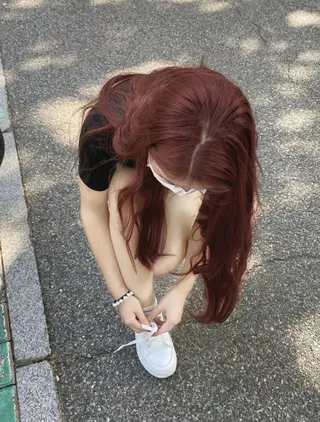 カラー ゆうま/ 抜け感艶カラーのヘアスタイル