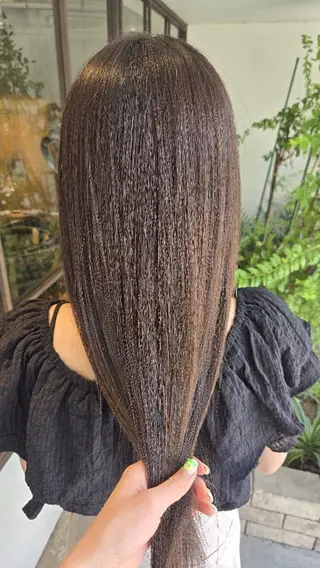 ロング カラー 韓国好き🇰🇷 美容師MIKUのヘアスタイル
