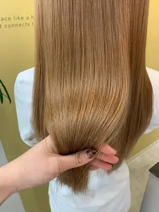 ロング カラー hub hair レイヤー/透明感のヘアスタイル