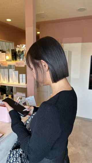 カラー yumi/ nook.【ヌーク】のヘアスタイル