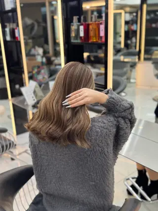 ロング カラー Lapis渋谷本店 Rikoのヘアスタイル