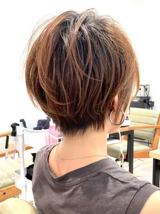 ショート 松本 ミワのヘアスタイル