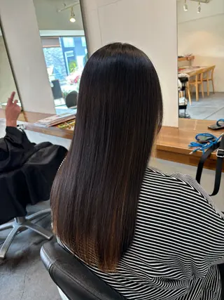 セミロング パーマ 丸山 菜々子のヘアスタイル