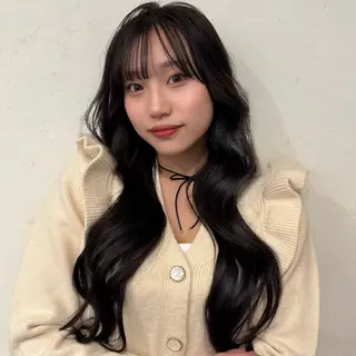 ロング 柔らかいcolor ￤韓国￤🩰マユ🩰のヘアスタイル