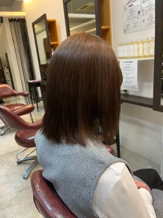 カラー 立道 樹奈のヘアスタイル