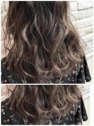 セミロング 白井 秀太郎のヘアスタイル