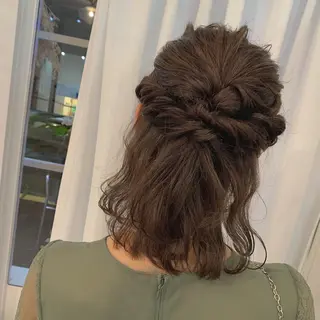 ヘアアレンジ 緑川 瑞穂のヘアスタイル