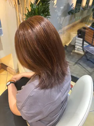 ミディアム 村上 俊輔のヘアスタイル