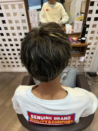 メンズ 武原 虹音のヘアスタイル