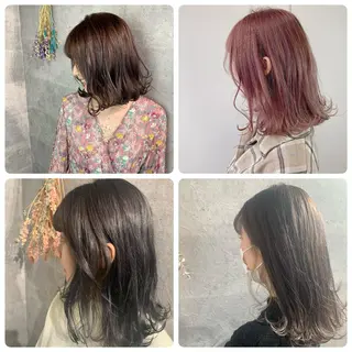 ミディアム ROSSO ✂︎officialのヘアスタイル