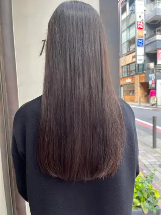 ロング 田畑 優希のヘアスタイル