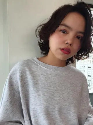 ショート カラー 山下 千明のヘアスタイル