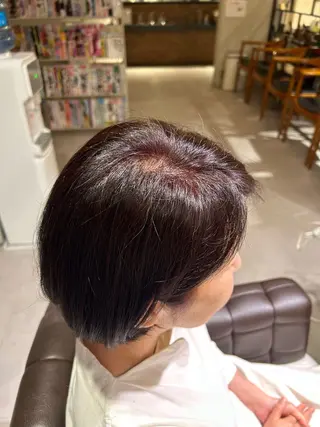 カラー 中山 海舟のヘアスタイル