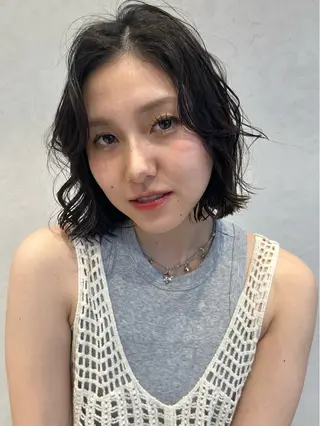 ミディアム カラー レイヤー/インナー カラー🦋ルイのヘアスタイル