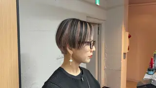 ショート tokute 中野真咲🐺のヘアスタイル