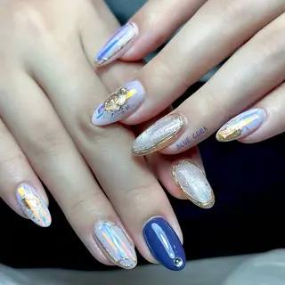 ネイル BLUE CORAのネイルデザイン