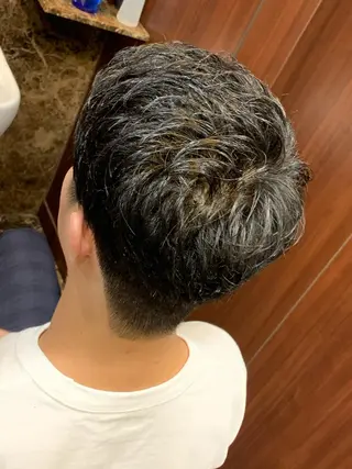 ショート メンズ 羽木 隆徒のヘアスタイル