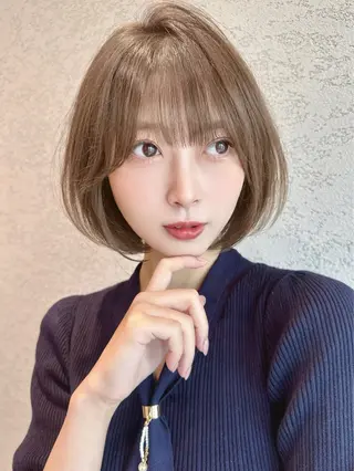 ショート カラー 縮毛矯正✨🫧 レイヤー川村利幸のヘアスタイル