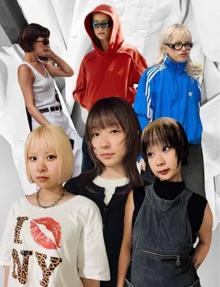 ミディアム カラー Saaya/レイヤー /ブリーチ/ブロンドのヘアスタイル