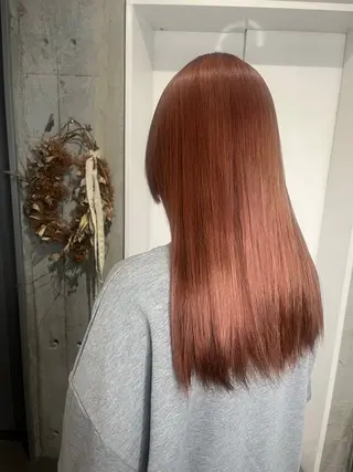 セミロング カラー 駅チカ【ali'i】 アリイ花崎友美☘のヘアスタイル