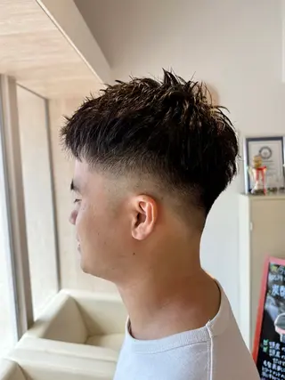 メンズ 縮毛矯正/パーマ /艶髪/赤松❄️のヘアスタイル