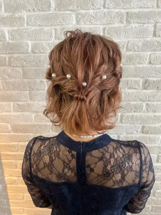 ショート ヘアアレンジ Topstylist YUKIのヘアスタイル