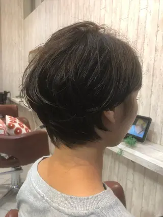 ショート なかの たくみのヘアスタイル