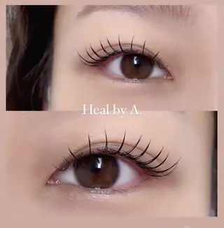 マツエク・マツパ Heal by A.のマツエク・マツパデザイン