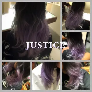 セミロング ロング カラー 上原 聡良(akira)のヘアスタイル