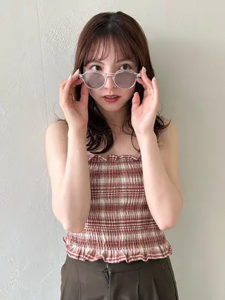カラー 田中 優陽のヘアスタイル