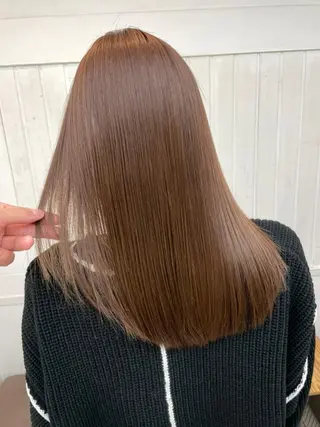 ロング カラー パーマ 【N°deseo】 吉祥寺のヘアスタイル