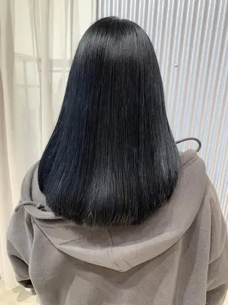 セミロング カラー ヘアアレンジ yuka .のヘアスタイル