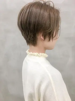 ショート モエ 代々木公園/神山町のヘアスタイル