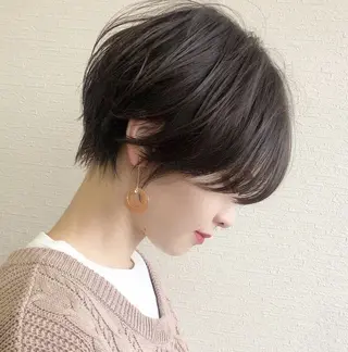 ショート 赤み消しカラー/ ナチュラル/トモキのヘアスタイル