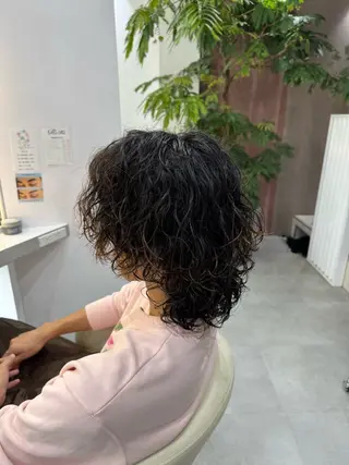 パーマ メンズ 山下 光太郎のヘアスタイル