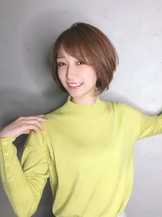 ショート Hikaru Takahashiのヘアスタイル