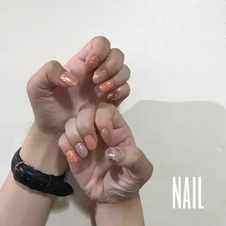 ネイル 【淡色color/ nail】maikoのネイルデザイン
