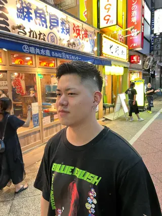 ショート 長野 風人のヘアスタイル