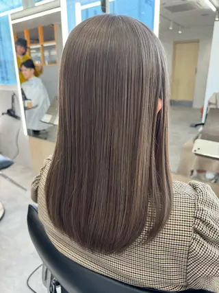 ロング カラー 【縮毛矯正/カラー】 今野寛己のヘアスタイル